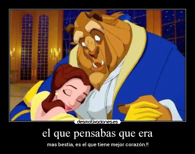 el que pensabas que era - 