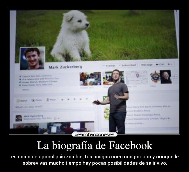La biografía de Facebook - 