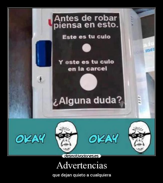 Advertencias -
