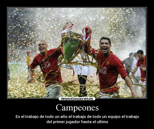 carteles campeones desmotivaciones
