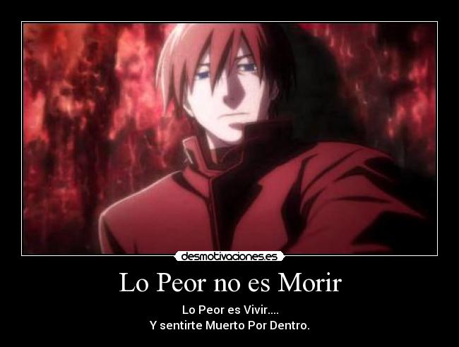 Lo Peor no es Morir -