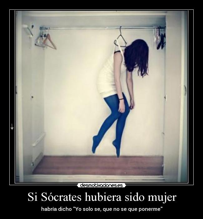 Si Sócrates hubiera sido mujer - 