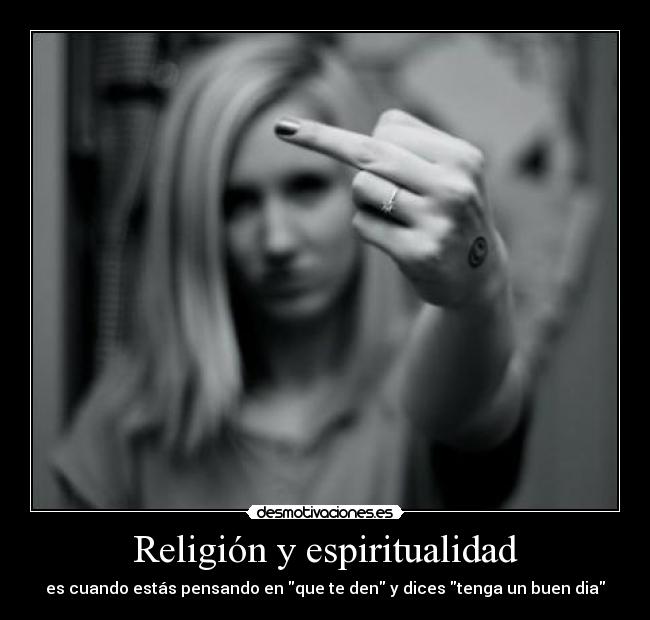 Religión y espiritualidad -