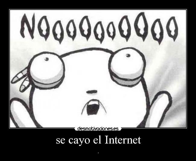 se cayo el Internet - 