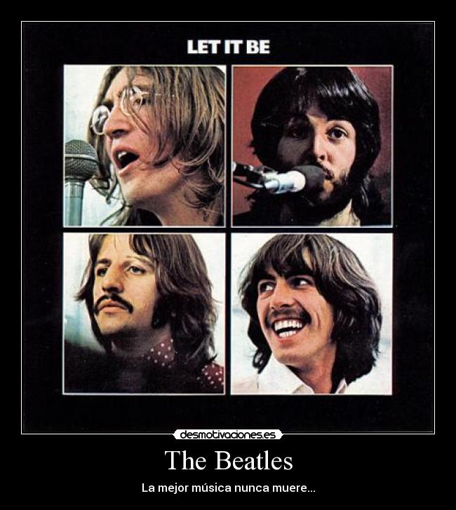 carteles the beatles muscia john lennon rock exitos beatles ringo star let desmotivaciones