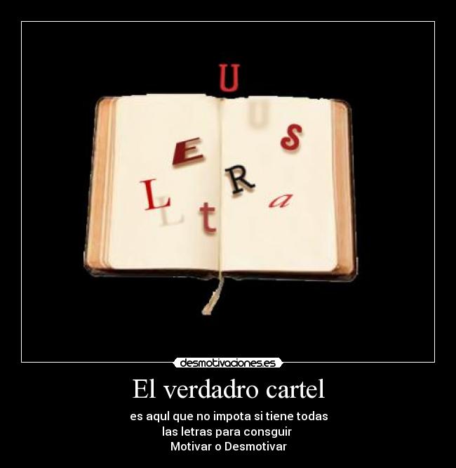 El verdadro cartel - 