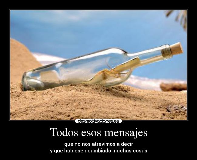 Todos esos mensajes - 