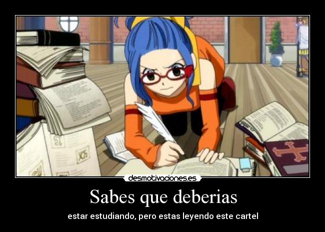 Sabes que deberias - 