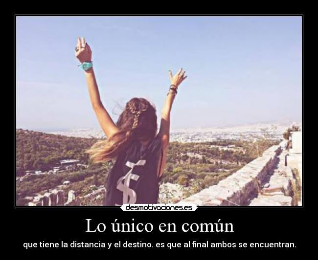 Lo único en común - 