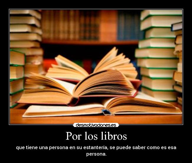 Por los libros -