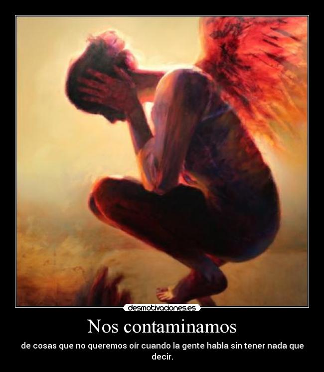 Nos contaminamos -