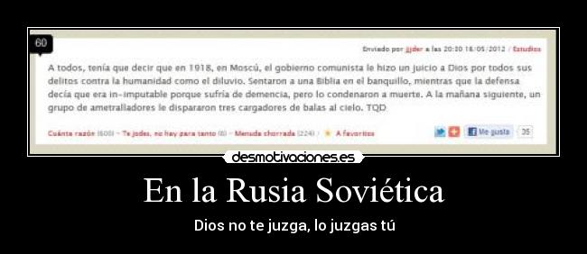 En la Rusia Soviética -