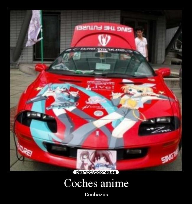 Coches anime -