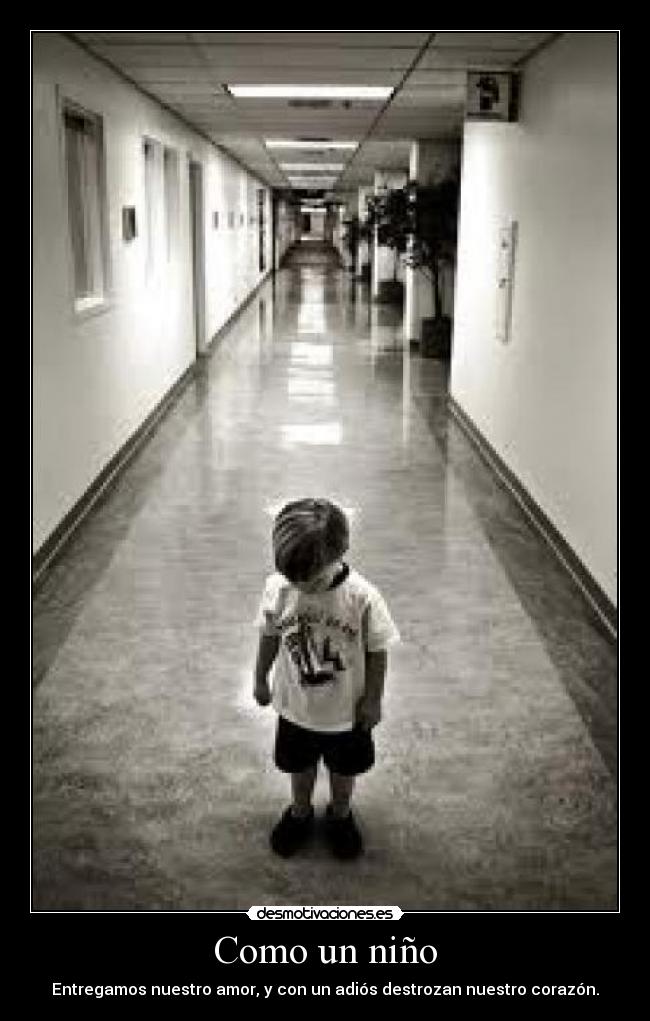 Como un niño -