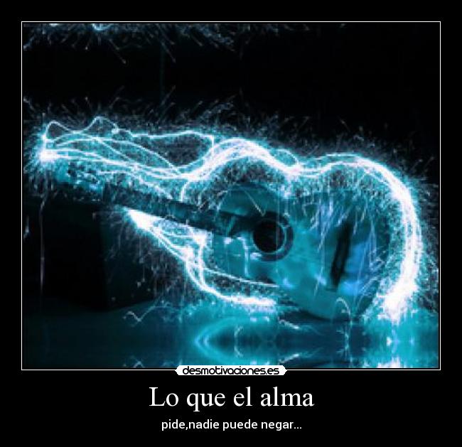 Lo que el alma - 