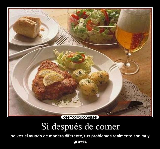 Si después de comer - 