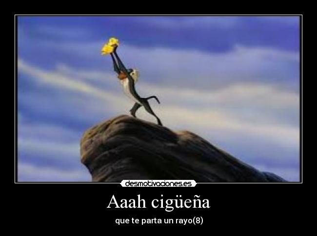 Aaah cigüeña - que te parta un rayo(8)