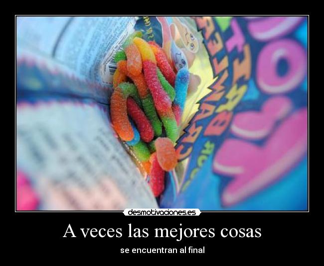 A veces las mejores cosas - 