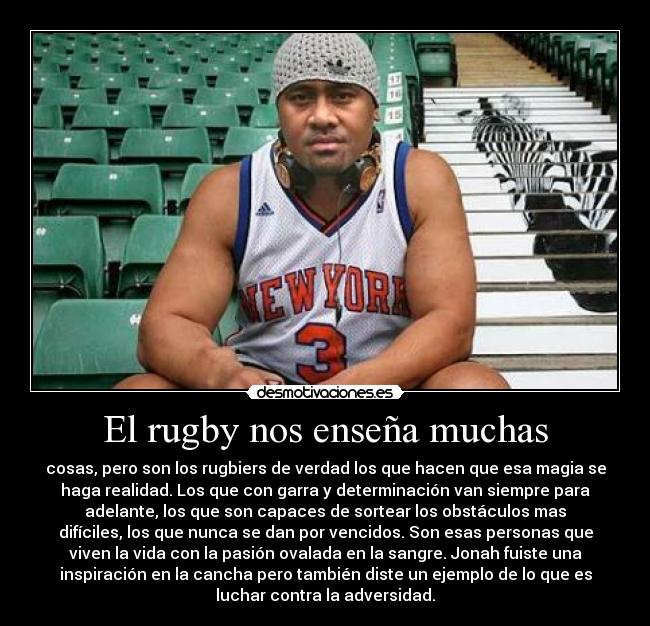 carteles rugby desmotivaciones