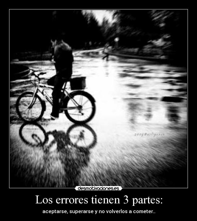 Los errores tienen 3 partes: -