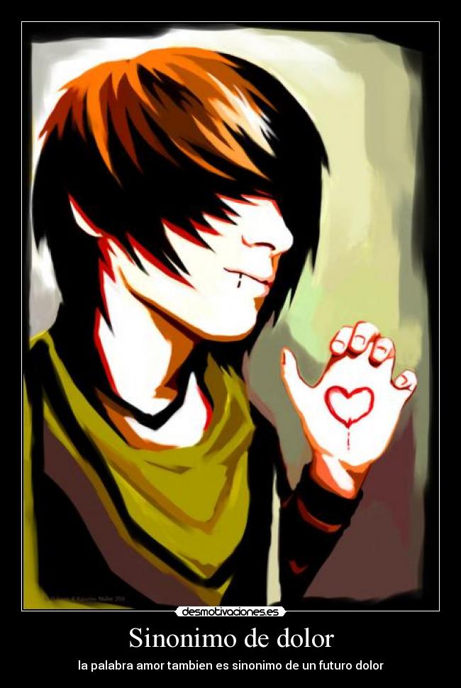 Sinonimo de dolor -