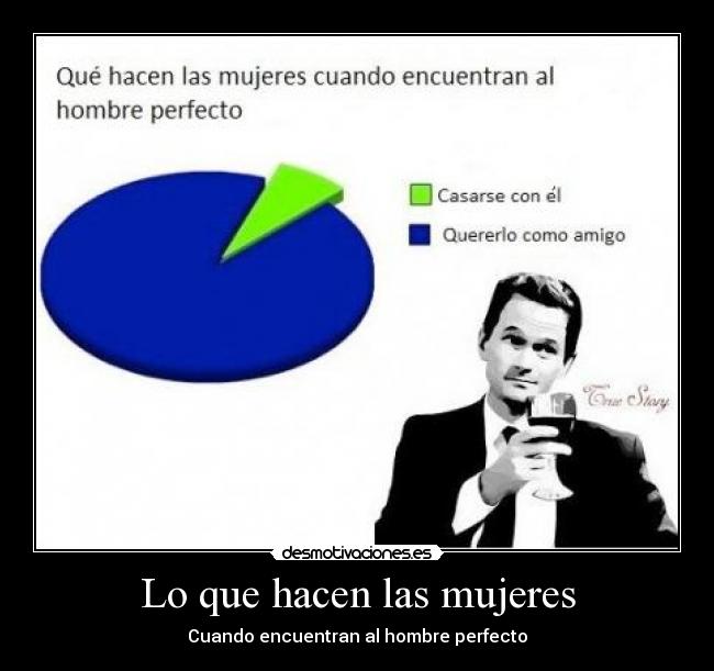 Lo que hacen las mujeres - Cuando encuentran al hombre perfecto