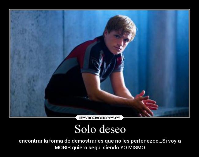 carteles los juegos del hambre peeta desmotivaciones