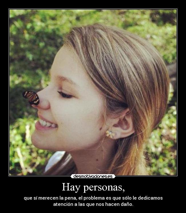 Hay personas, - 