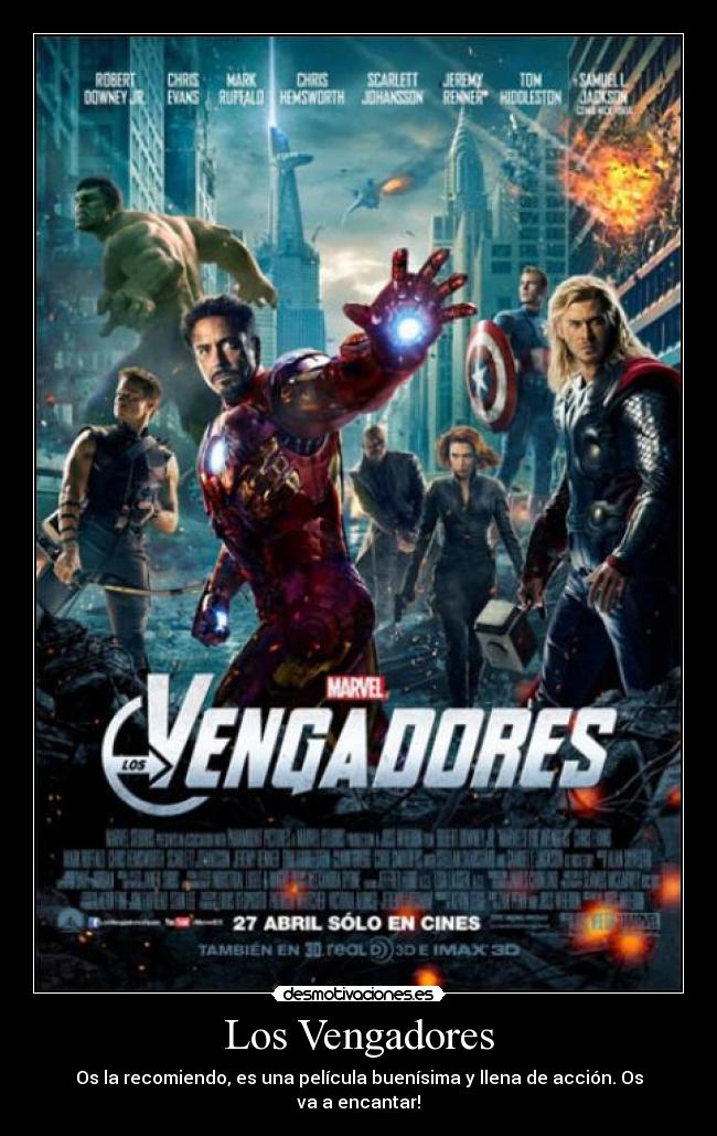carteles avengers desmotivaciones