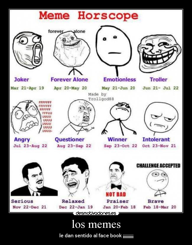 los memes - le dan sentido al face book ¡¡¡¡¡¡¡¡¡