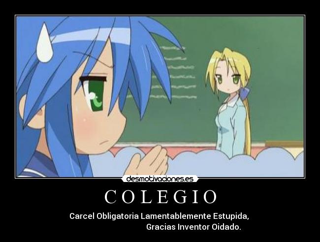 carteles colegio desmotivaciones