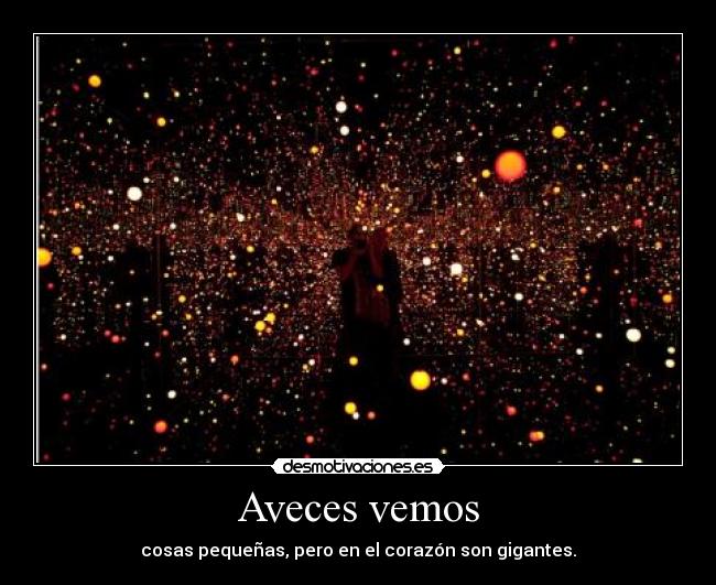 Aveces vemos -
