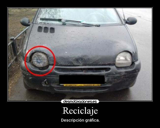Reciclaje - Descripción gráfica.