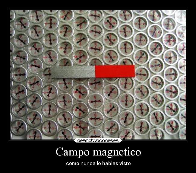 Campo magnetico - como nunca lo habias visto