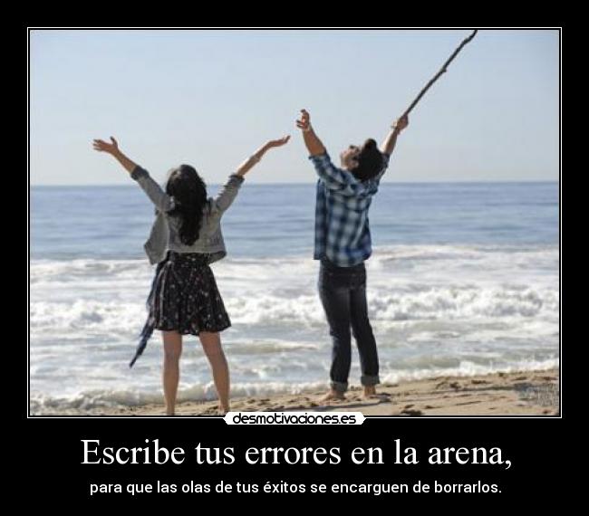 carteles exitos errores desmotivaciones