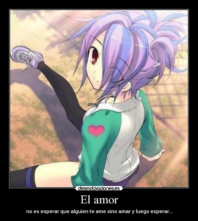 El amor -