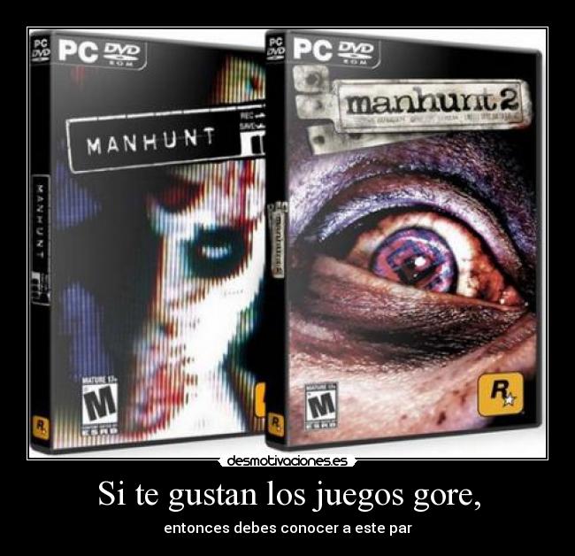 carteles gustan los juegos gore desmotivaciones