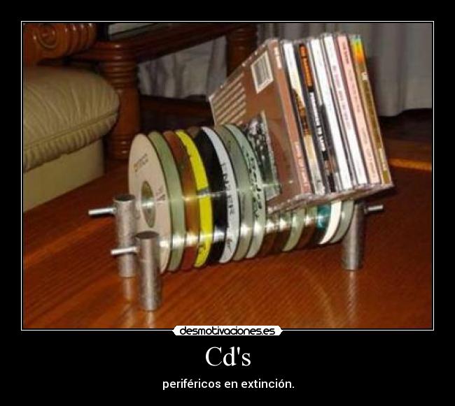 Cds - periféricos en extinción.