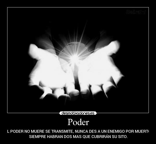 carteles poder desmotivaciones