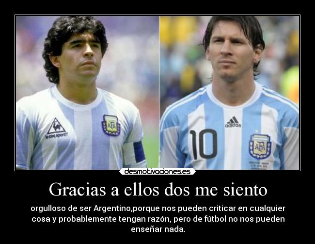 Gracias a ellos dos me siento - 