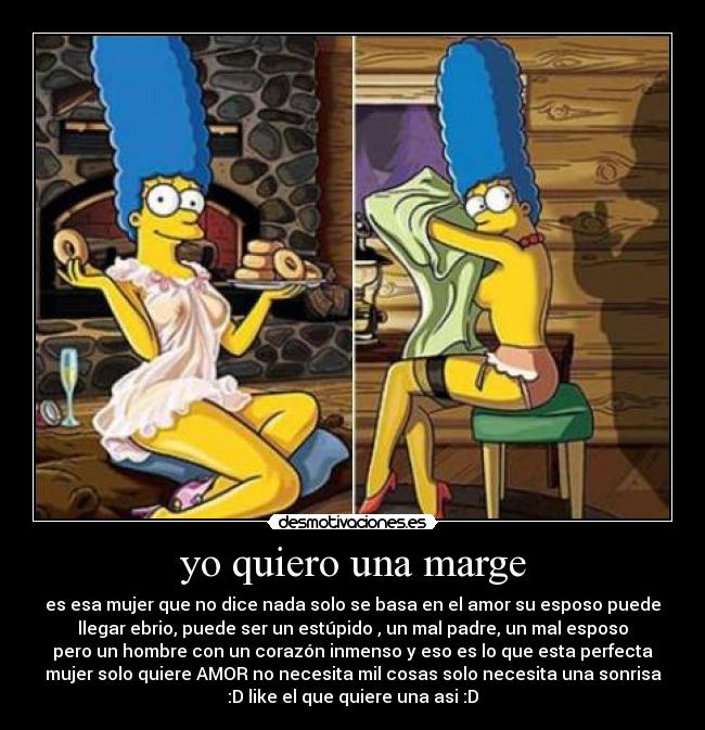 yo quiero una marge - 
