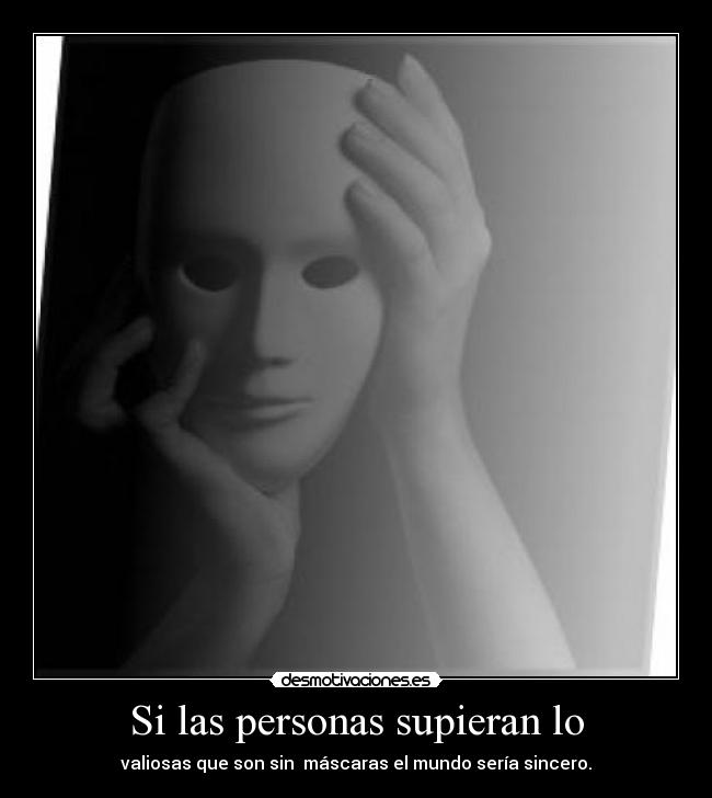 Si las personas supieran lo - 