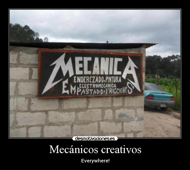 Mecánicos creativos - 