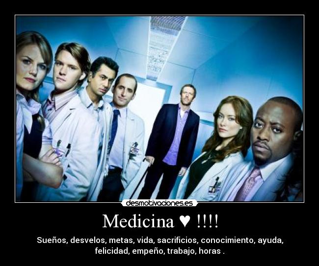 carteles medicina desmotivaciones