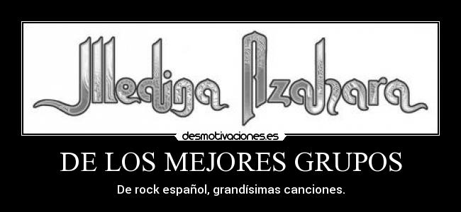 DE LOS MEJORES GRUPOS -