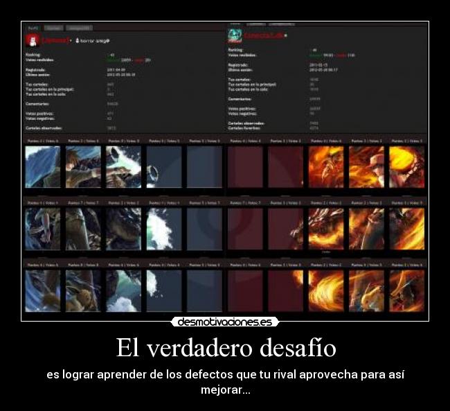 El verdadero desafío -