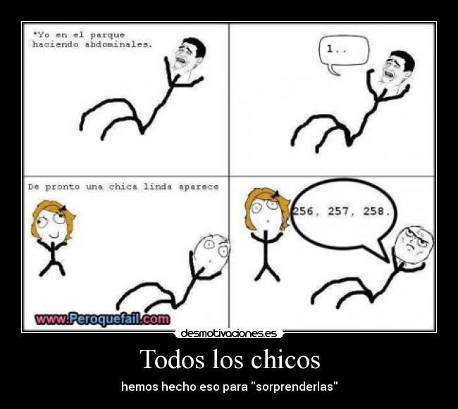 Todos los chicos - hemos hecho eso para sorprenderlas