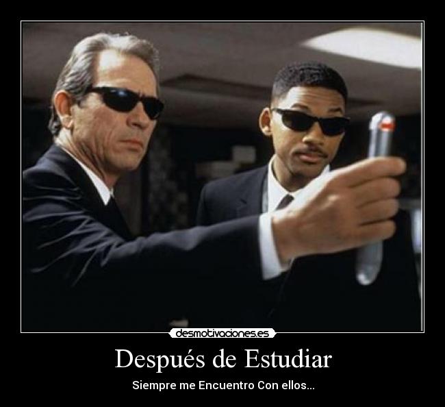 Después de Estudiar - Siempre me Encuentro Con ellos...