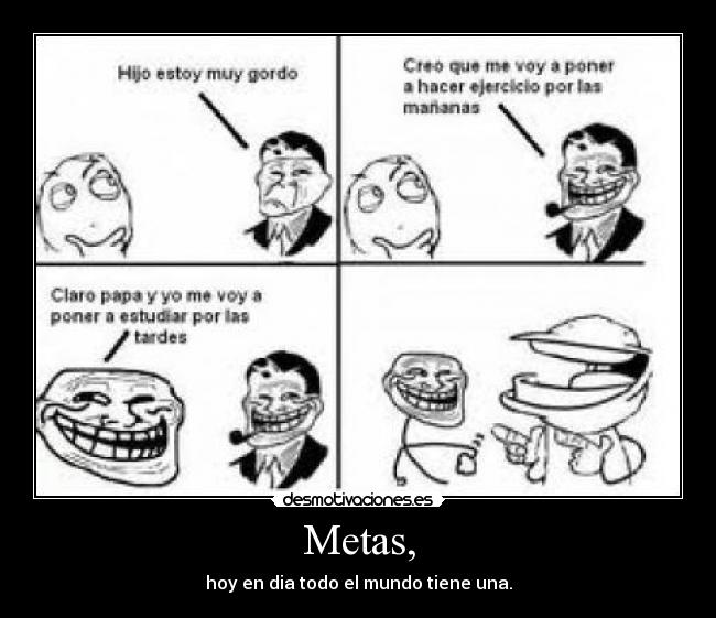 Metas, - 