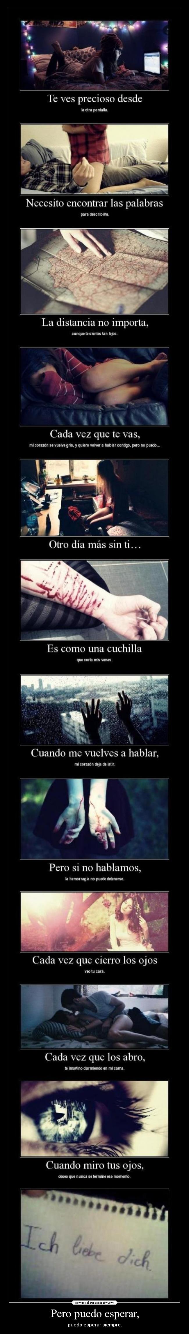 Pero puedo esperar, - 